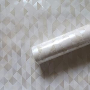 Wallpaper Modern Prism Ethan Pearl Triangle